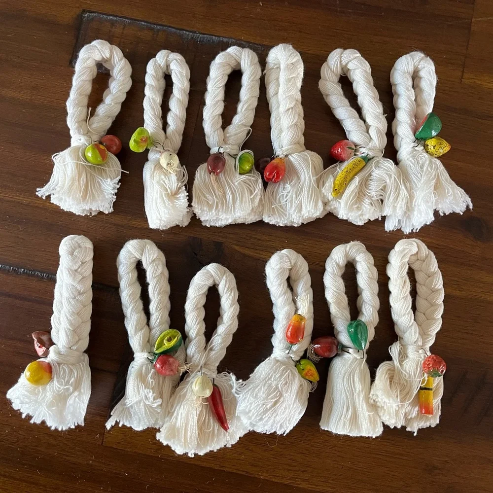 Napkin Rings Set of 12